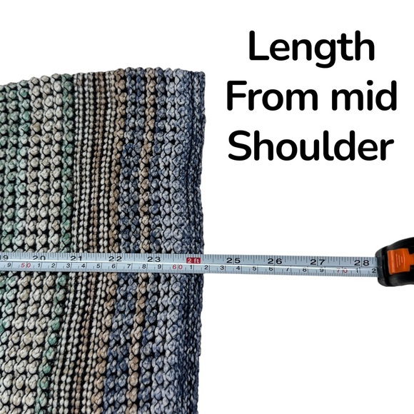 NWT PureJill J Jill Linen Cotton Modal Blend Knit Boxy Lagenlook coastal top XL - Picture 14 of 15